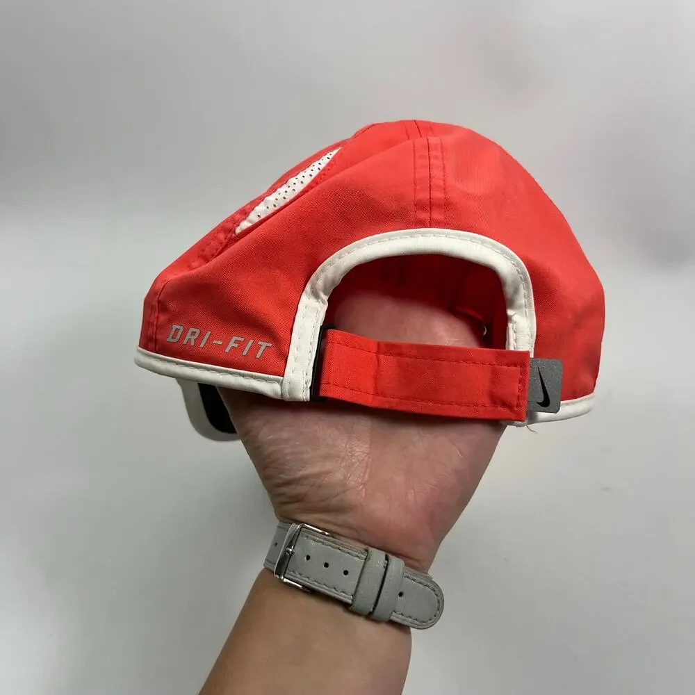 Nike Featherlight Dri Fit Baseball Cap One Size Adjustable Active Sports